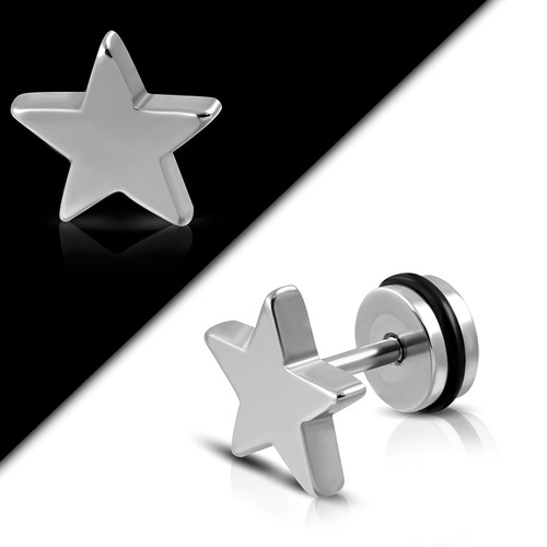 Falso orecchini spina piercing - orecchini,