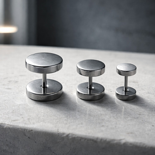 Coppia orecchini acciaio inox - orecchini,