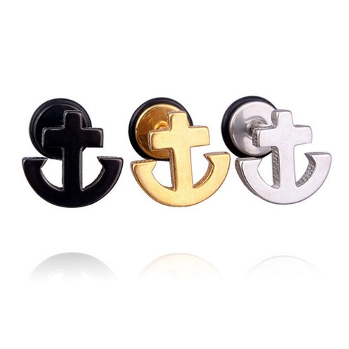 Falso plug piercing orecchini - piercing,