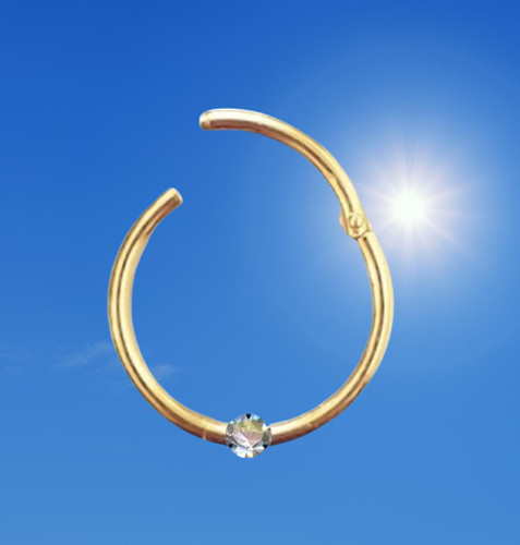 Piercing clicker orecchino