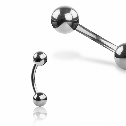 Piercing argento banana extra - argento,