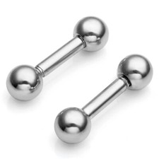 piercing acciaio inox uomo