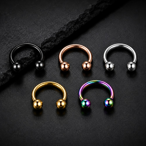Piercing ferro cavallo 2 - cavallo, 1,2